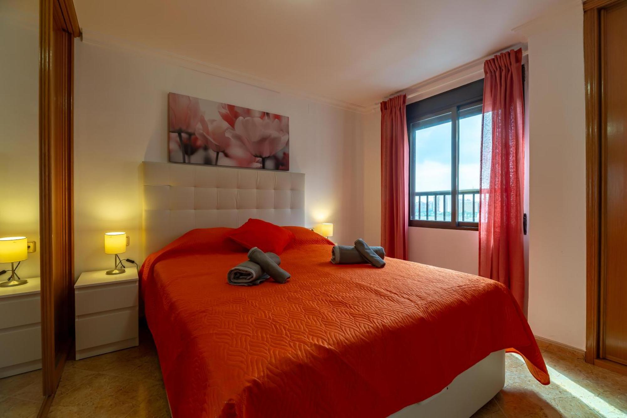 Moderno Y Acogedor Apartamento Para 6 Personas Valencia Exterior foto
